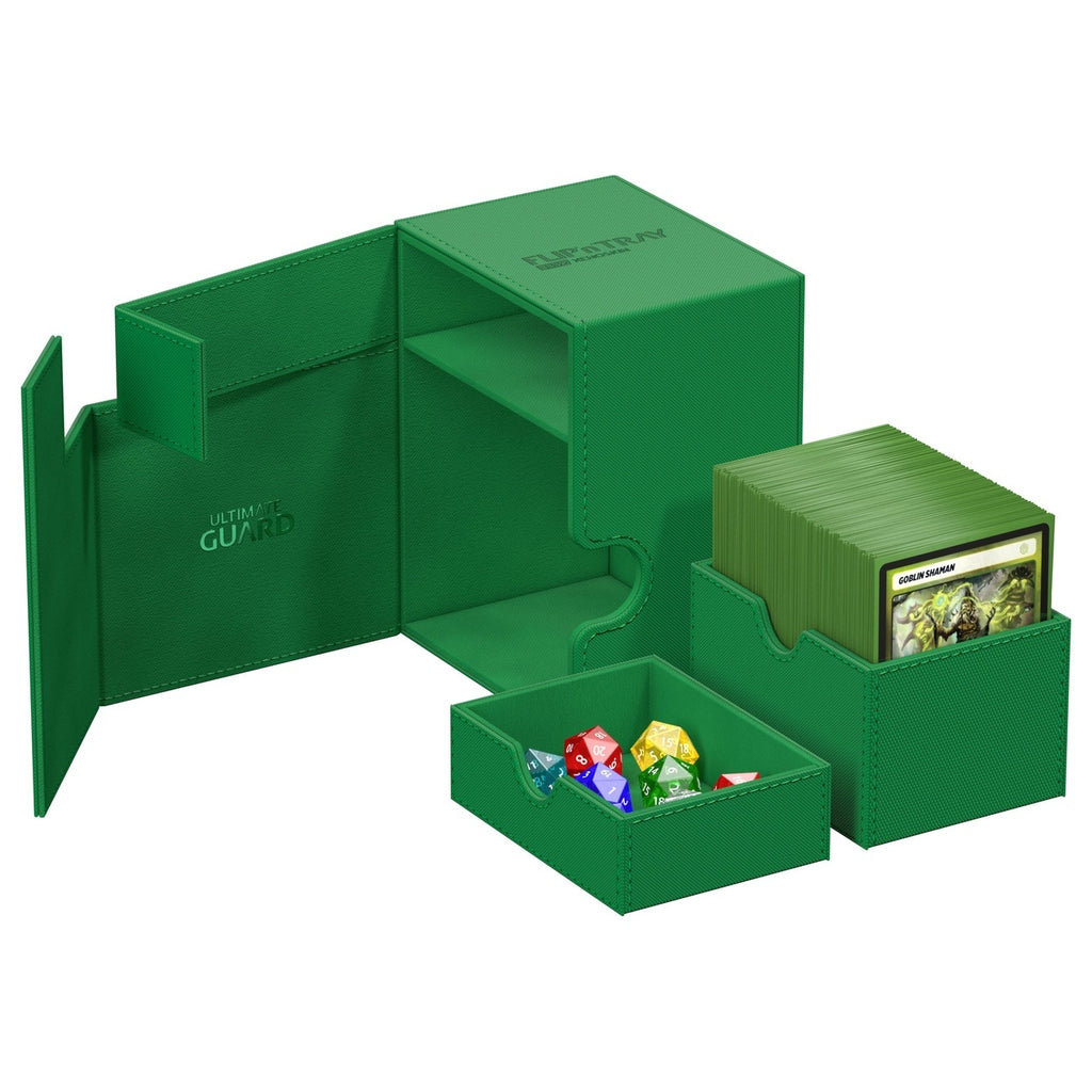 Product image Ultimate Guard Flip'n'Tray 133+ Xenoskin - Green