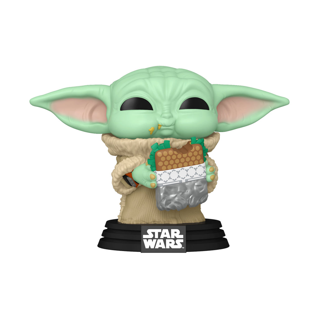 Imagen del producto Grogu con sándwich figura Funko Pop cabezón - Star Wars: The Mandalorian & Grogu
