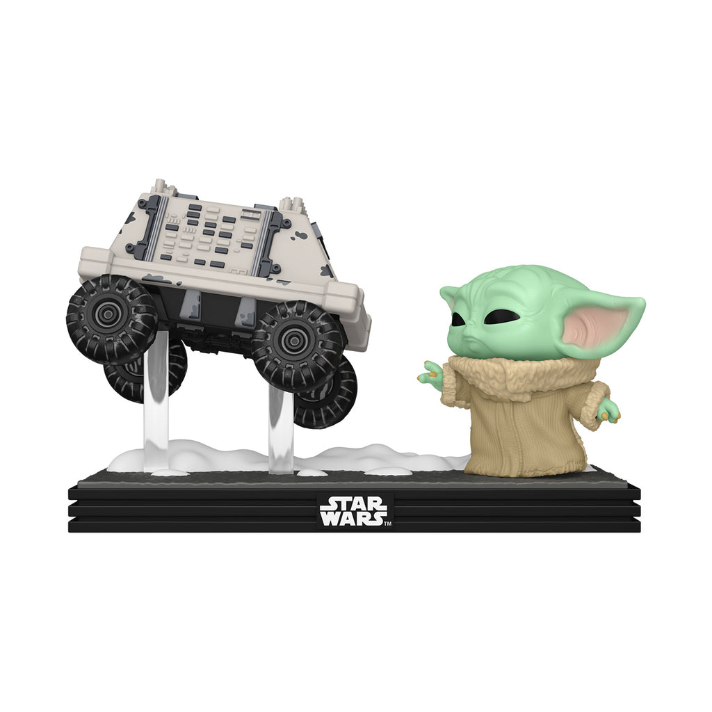 Imagen del producto Figura diorama Funko Pop! Grogu con Polar Mouse Droid - Star Wars