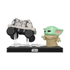 Imagen del producto Figura diorama Funko Pop! Grogu con Polar Mouse Droid - Star Wars