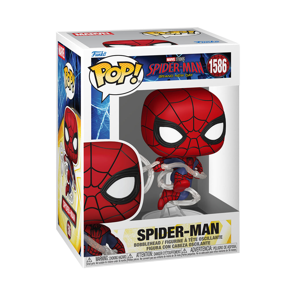 Imagen del producto Spider-Man: Brand New Day - Figura Funko Pop con cabeza oscilante