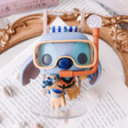 Imagen del producto Lilo & Stitch - Stitch con tubo de snorkel figura Funko Pop!