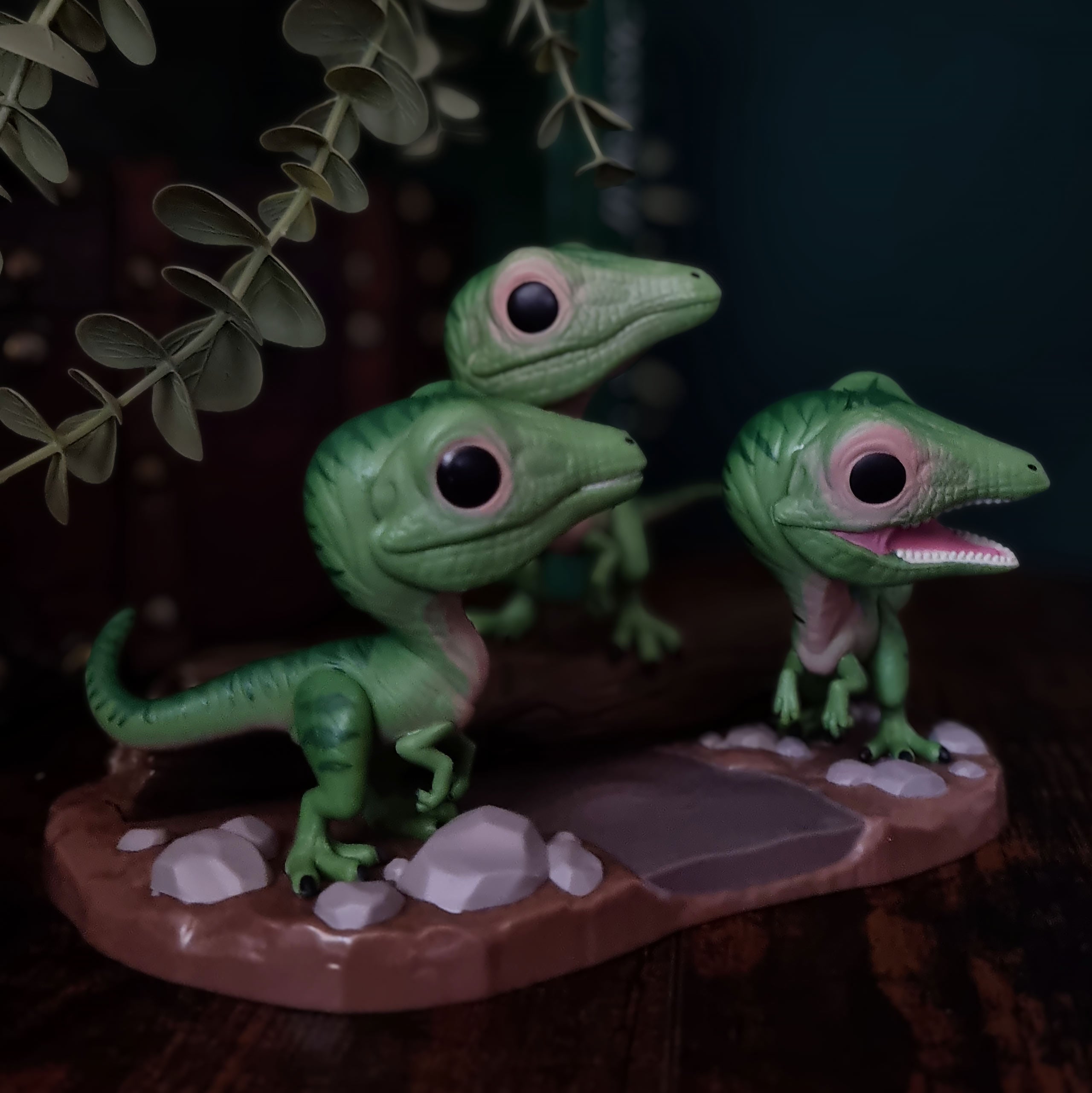 Imagen del producto Jurassic Park - Figura Diorama Funko Pop Compsognathus