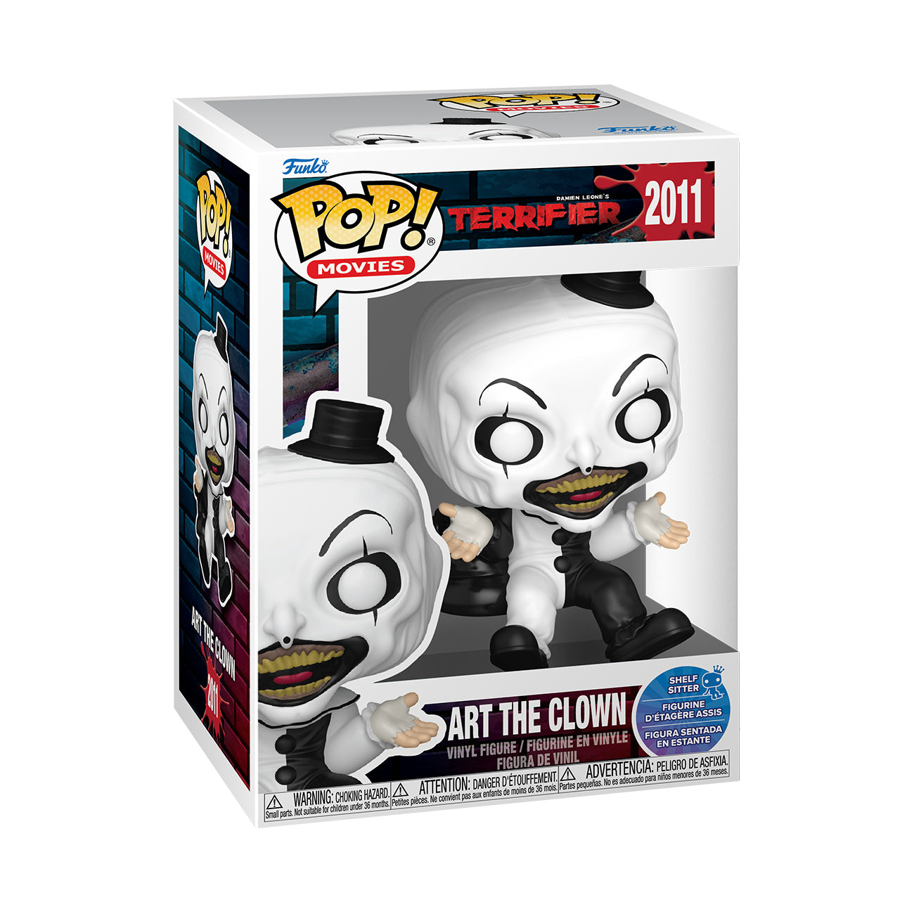 Imagen del producto Terrifier - Art the Clown (Shelf Sitter) figura Funko Pop