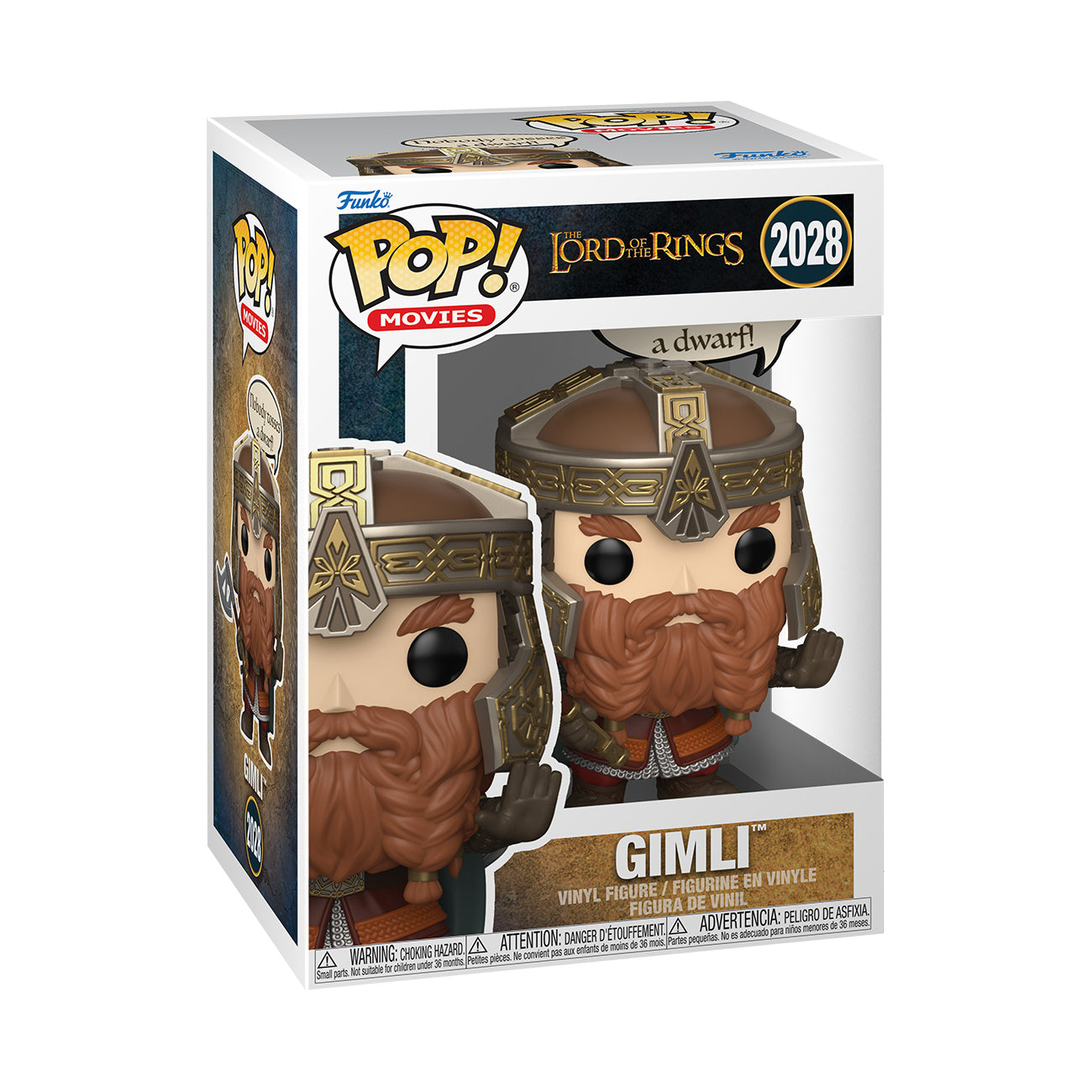 Imagen del producto El Señor de los Anillos – figura Funko Pop! Gimli