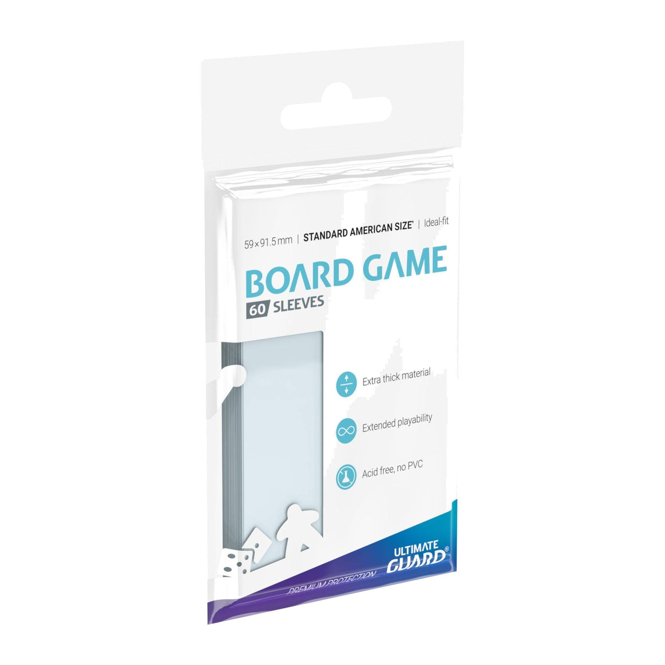 Imagen del producto Ultimate Guard Fundas para juegos de mesa (60) - Estándar americano