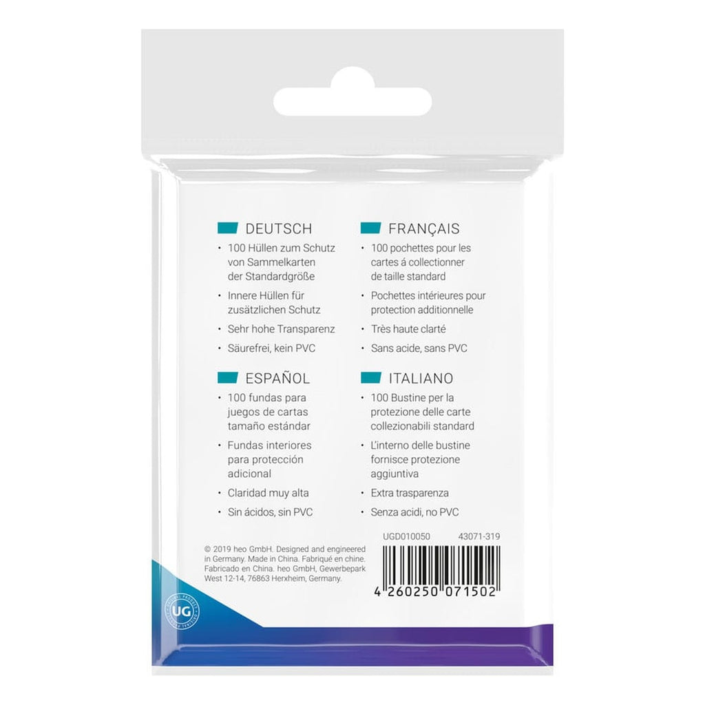 Imagen del producto Ultimate Guard Precise-Fit Sleeves Tamaño Estándar (100)
