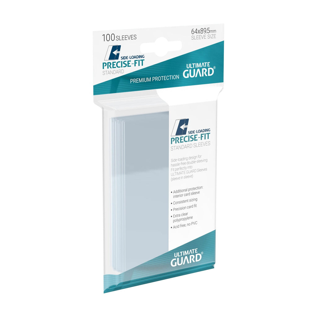 Product image Ultimate Guard Precise-Fit Sleeves Standard Size (100) - Side-Loading
