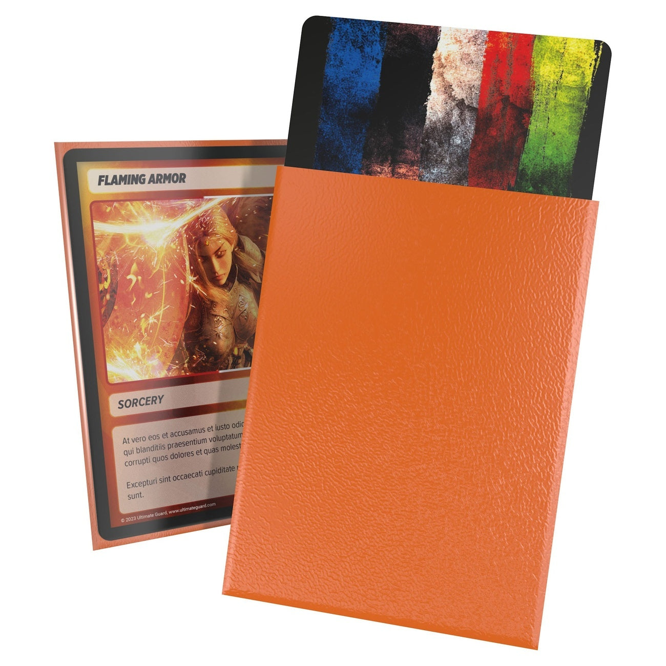Imagen del producto Ultimate Guard Cortex Sleeves Mate Tamaño Estándar (100) - Naranja