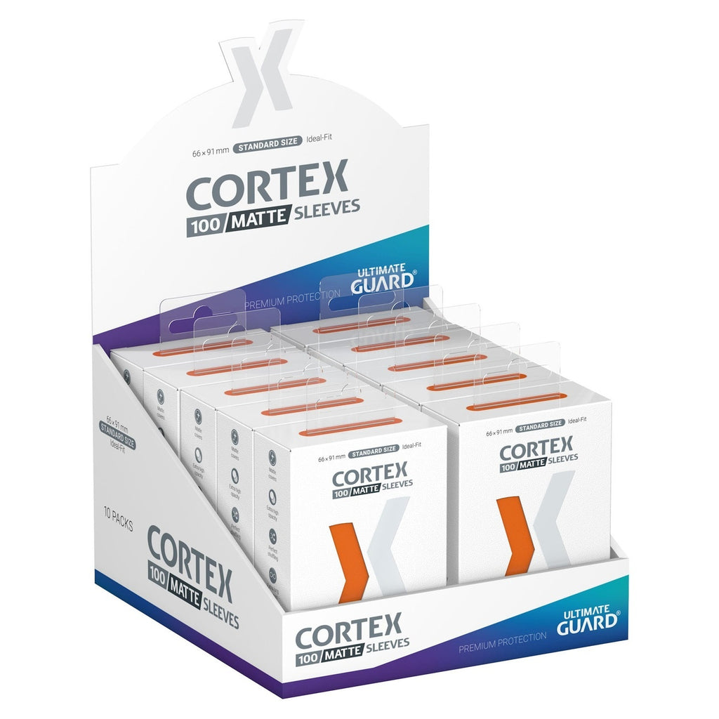 Imagen del producto Ultimate Guard Cortex Sleeves Mate Tamaño Estándar (100) - Naranja