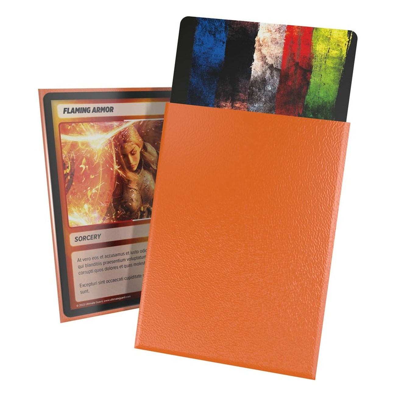 Imagen del producto Ultimate Guard Cortex Sleeves Mate Tamaño Estándar (100) - Naranja