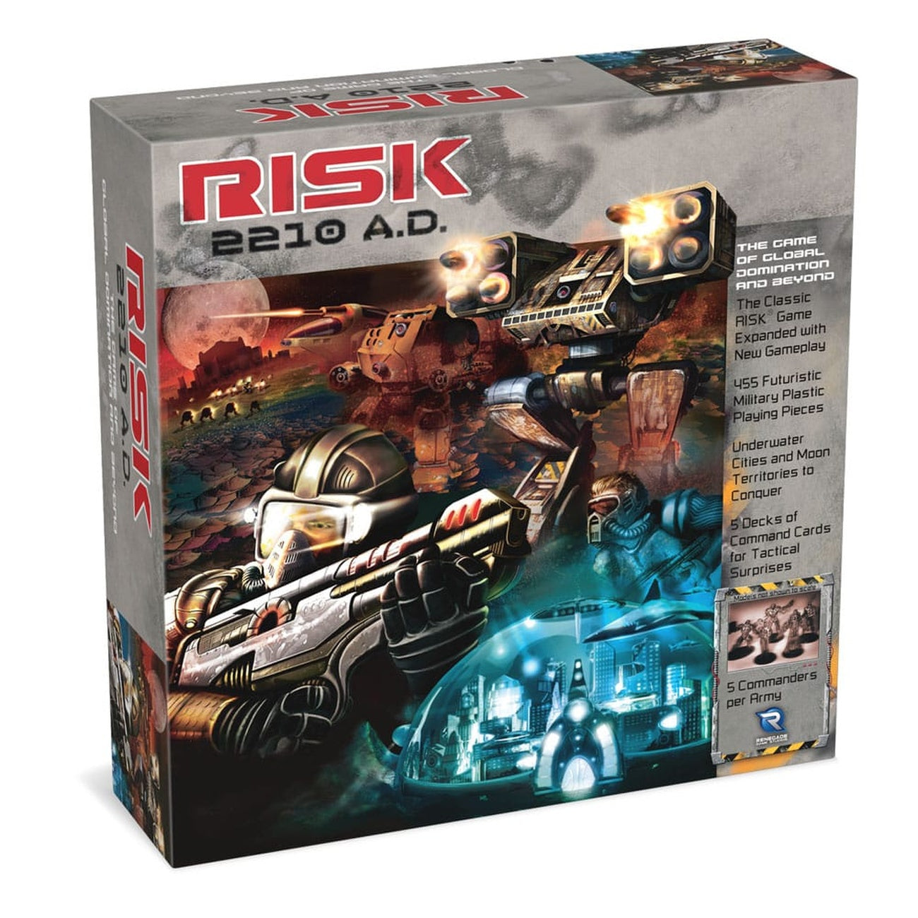 Imagen del producto Juego de mesa Avalon Hill Risk 2210 A.D. *Versión en inglés*