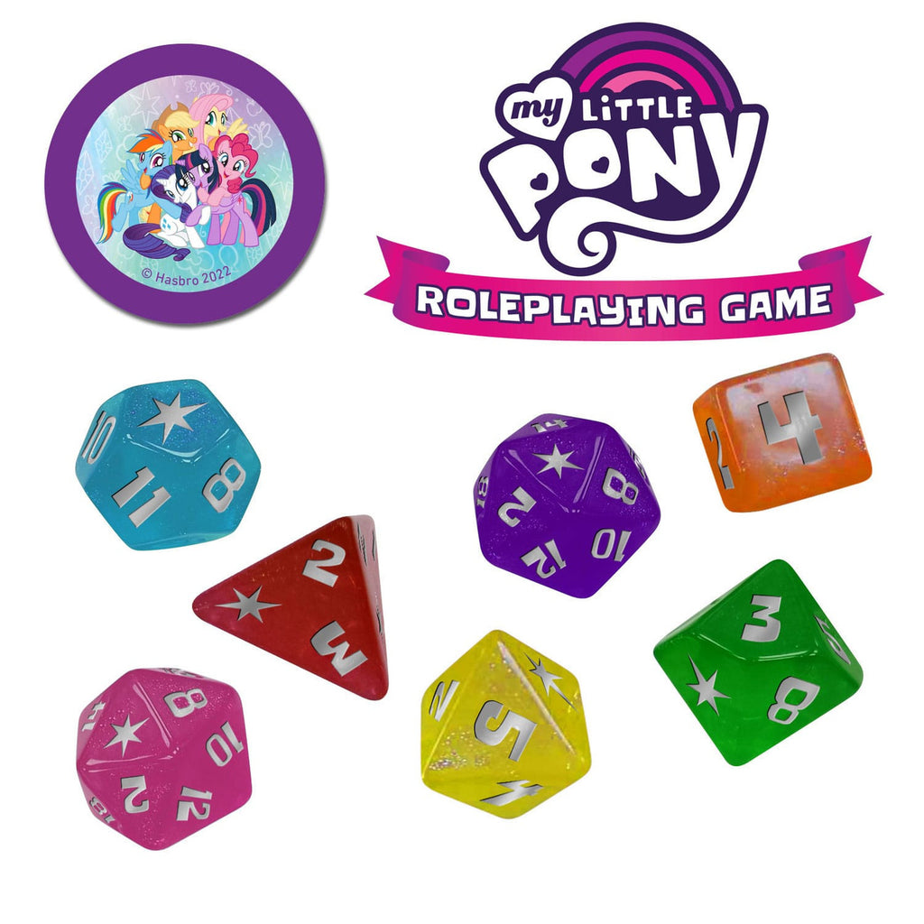 Imagen del producto Mi pequeño pony set de dados RPG