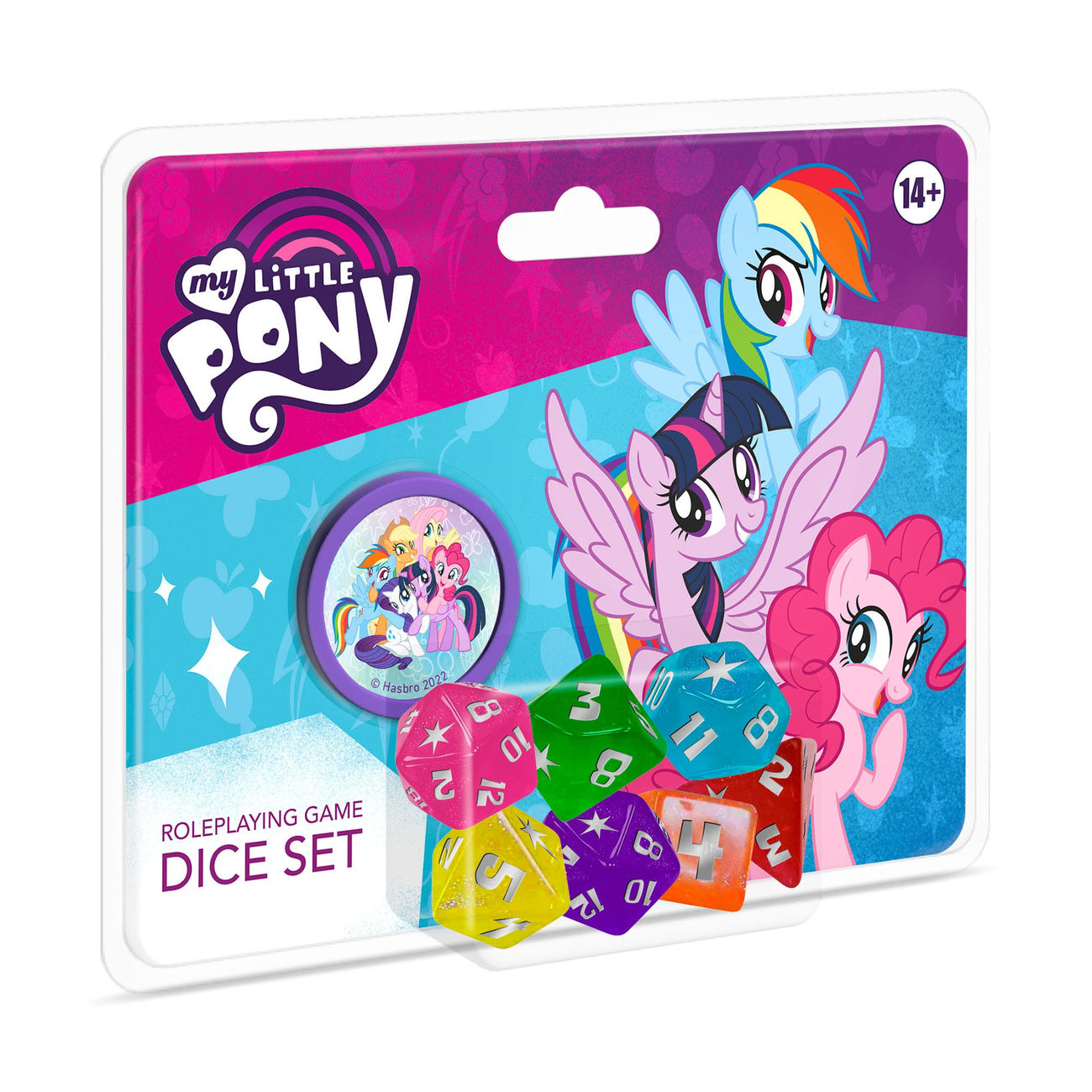 Imagen del producto Mi pequeño pony set de dados RPG
