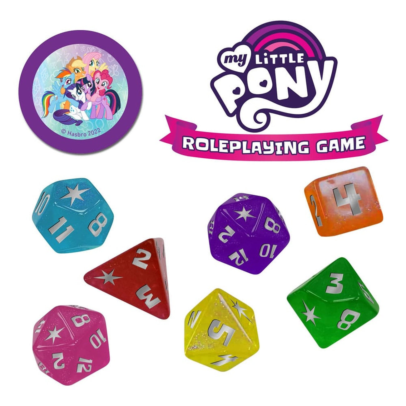 Imagen del producto Mi pequeño pony set de dados RPG