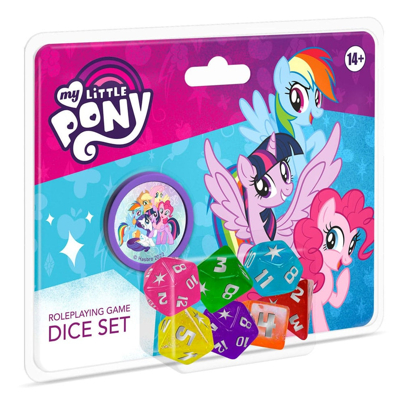 Imagen del producto Mi pequeño pony set de dados RPG