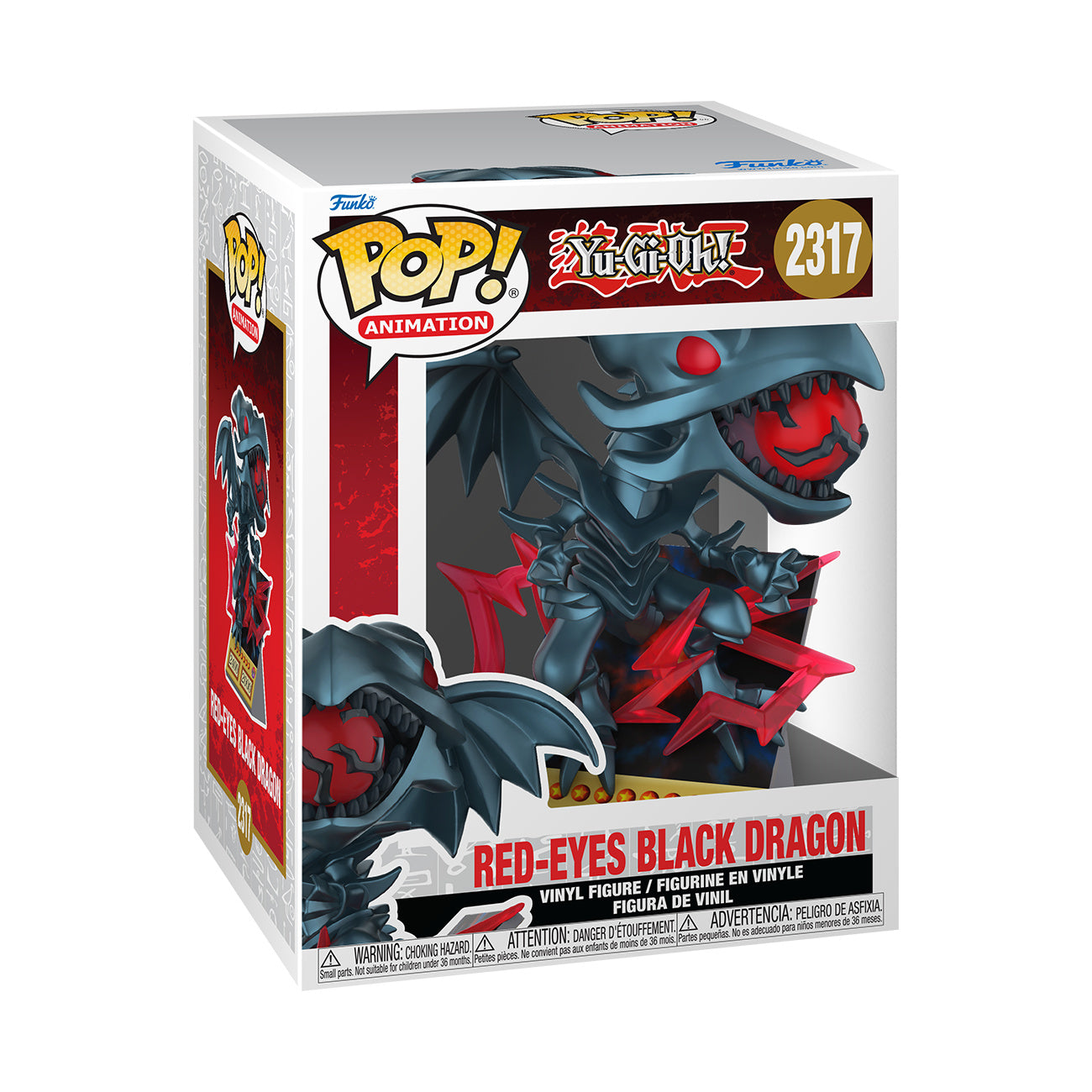 Imagen del producto Yu-Gi-Oh! - Red-Eyes Black Dragon (Card) figura Funko Pop!
