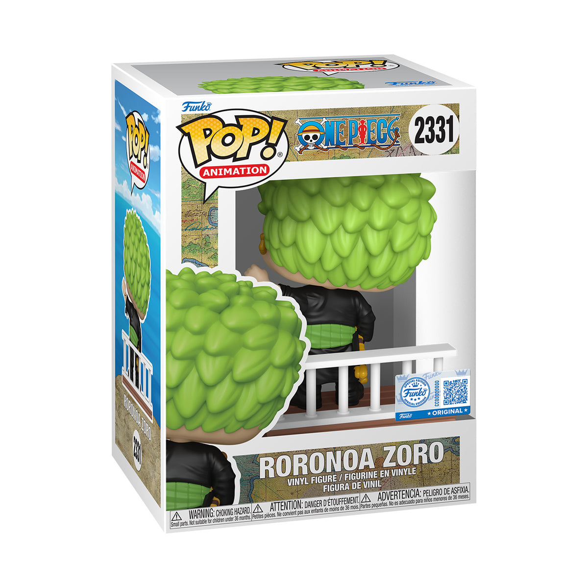 Imagen del producto Figura Funko Pop de Roronoa Zoro Going Merry - One Piece