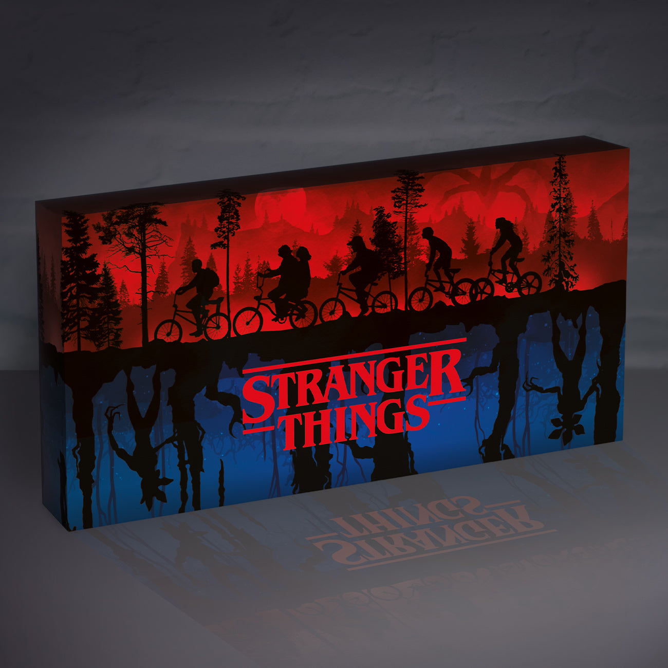 Imagen del producto Stranger Things - Two Worlds cuadro de pared con luz