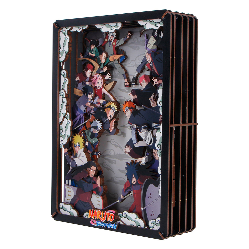Imagen del producto Naruto - Combat Wooden Theatre marco 3D