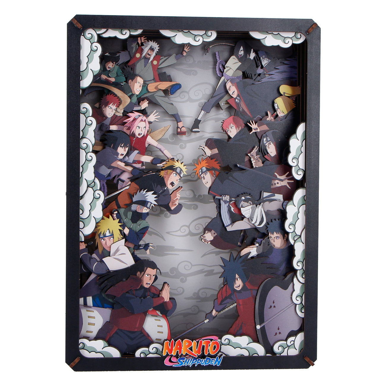 Imagen del producto Naruto - Combat Wooden Theatre marco 3D