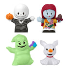 Imagen del producto Pesadilla antes de Navidad Fisher-Price Little People Collector mini figuras pack de 4 7 cm