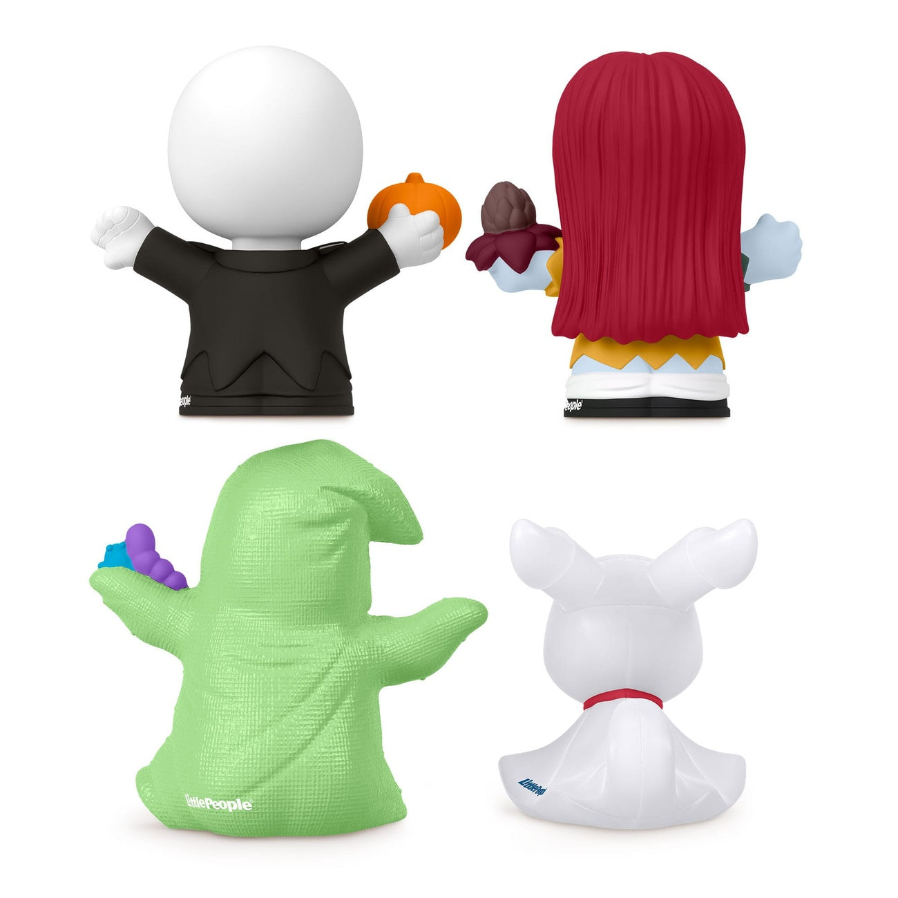 Imagen del producto Pesadilla antes de Navidad Fisher-Price Little People Collector mini figuras pack de 4 7 cm