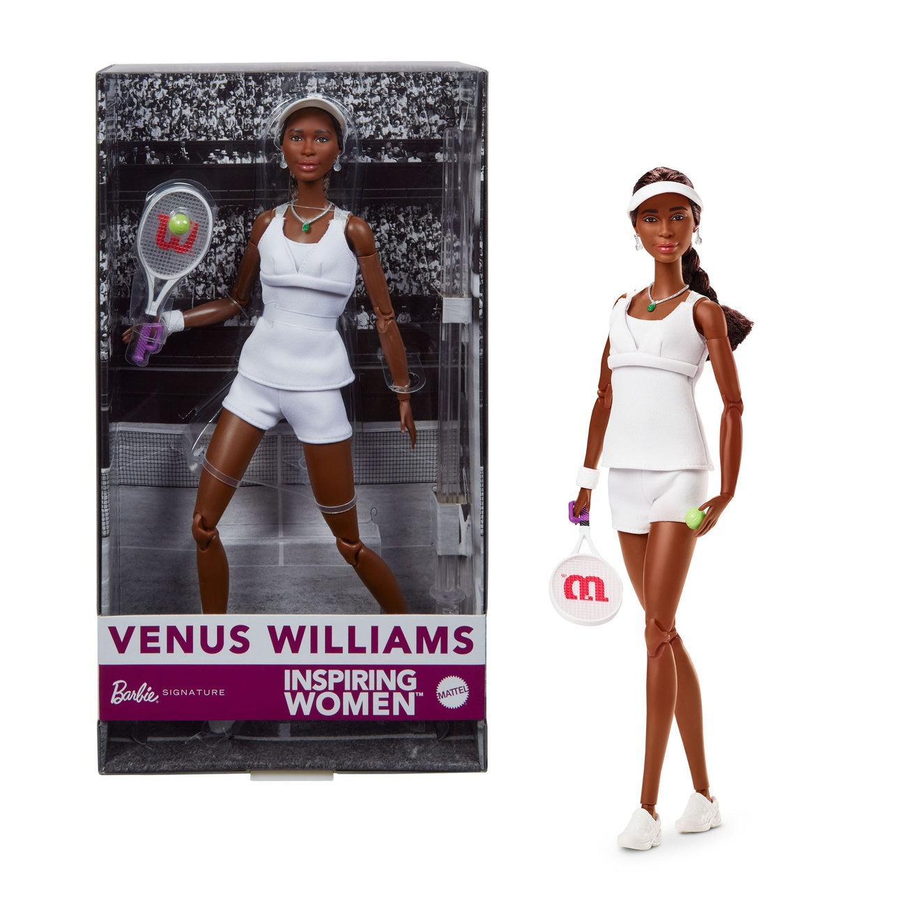 Imagen del producto Muñeca Barbie Signature Inspiring Women Venus Williams