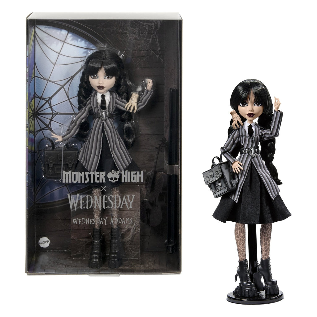 Imagen del producto Muñeca Wednesday Addams Monster High x Wednesday