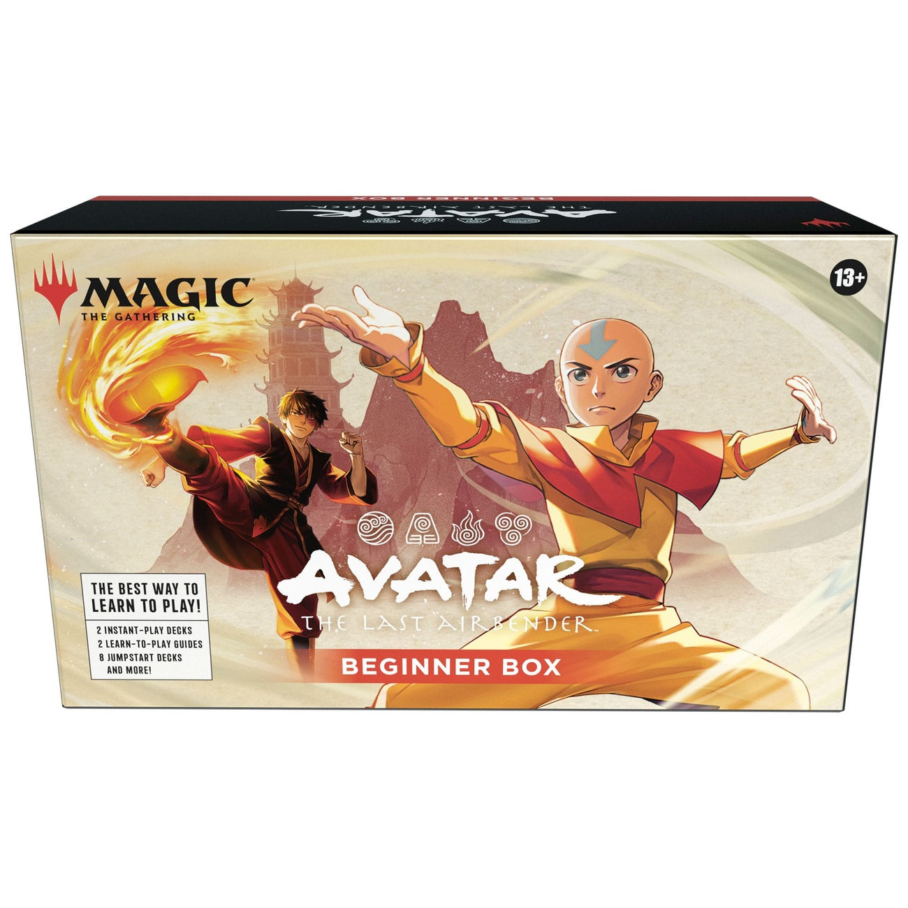 Imagen del producto Magic the Gathering Avatar: La leyenda de Aang Expositor de mazos de inicio (3) inglés