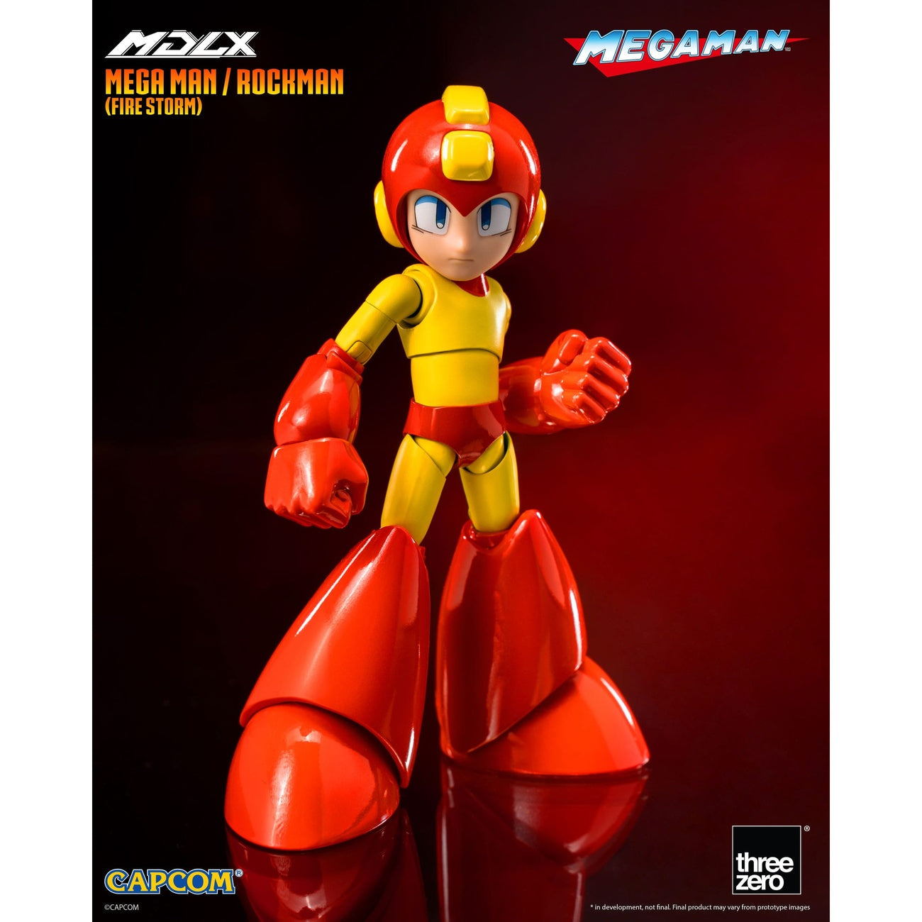 Imagen del producto Mega Man Figura de acción MDLX Mega Man / Rockman (Fire Storm) 10 cm