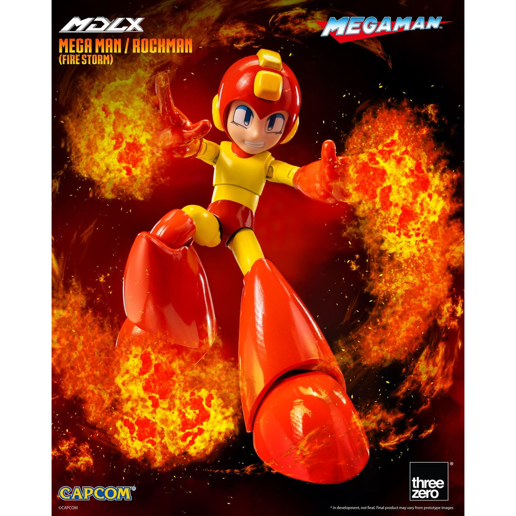 Imagen del producto Mega Man Figura de acción MDLX Mega Man / Rockman (Fire Storm) 10 cm