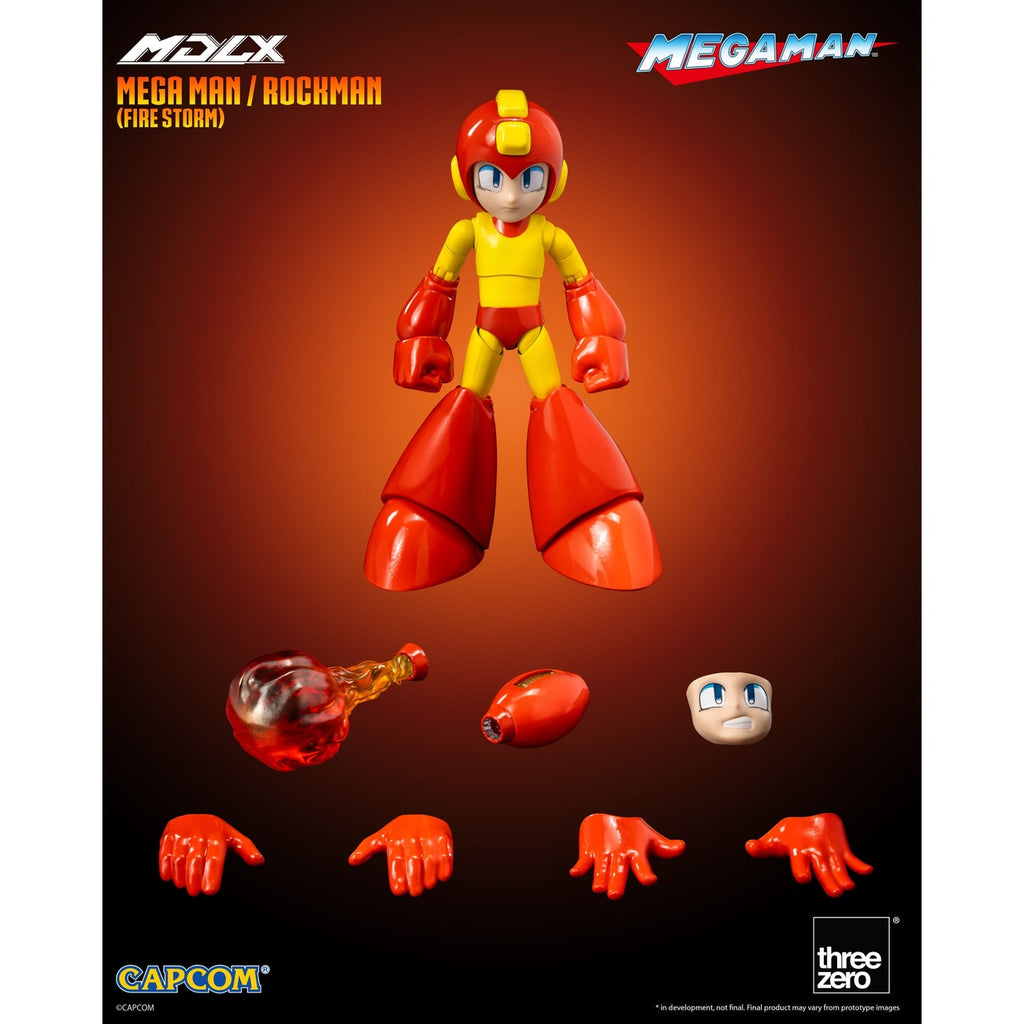 Imagen del producto Mega Man Figura de acción MDLX Mega Man / Rockman (Fire Storm) 10 cm