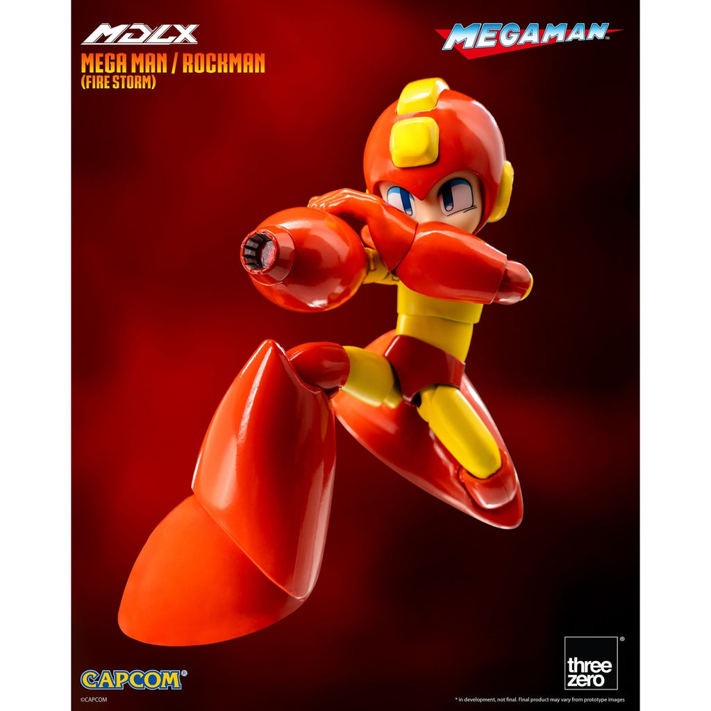 Imagen del producto Mega Man Figura de acción MDLX Mega Man / Rockman (Fire Storm) 10 cm
