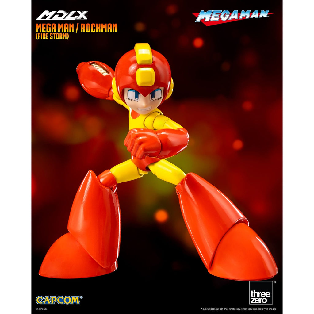 Imagen del producto Mega Man Figura de acción MDLX Mega Man / Rockman (Fire Storm) 10 cm
