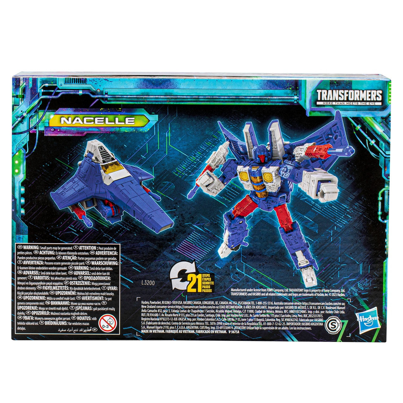 Product image Transformers Generations Legacy Evolution Voyager Class Action Figure Nacelle 18 cm