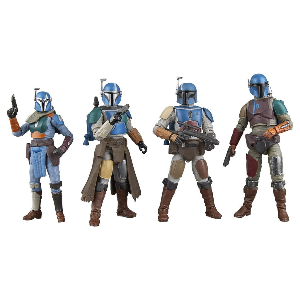 Imagen del producto Star Wars The Mandalorian Vintage Collection Pack de 4 figuras de acción Mandalorian Shriek-Hawk 10 cm