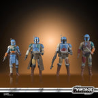 Imagen del producto Star Wars The Mandalorian Vintage Collection Pack de 4 figuras de acción Mandalorian Shriek-Hawk 10 cm