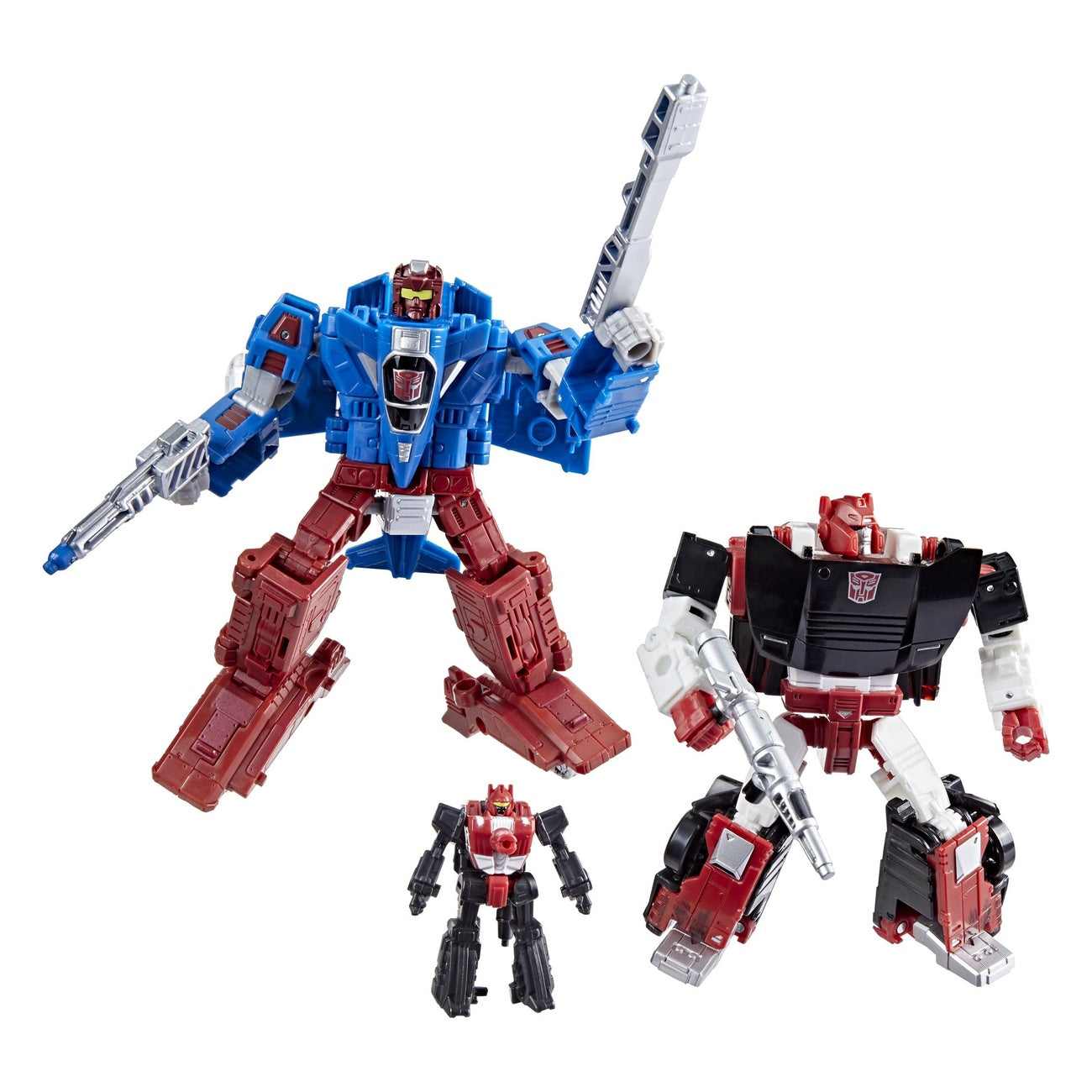 Imagen del producto Transformers Generations War for Cybertron: Siege Pack de 3 figuras de acción Autobot Alphastrike Counterforce