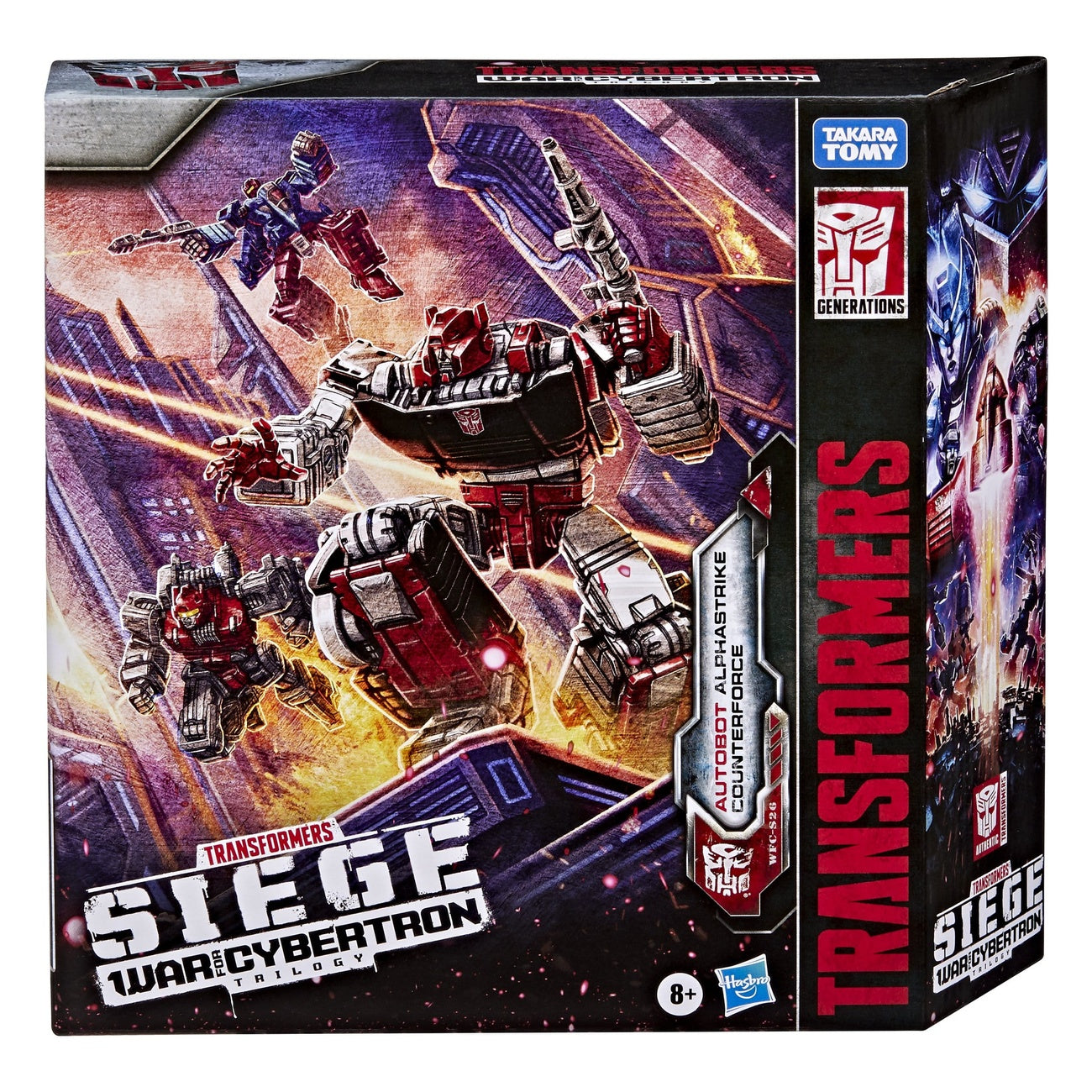 Imagen del producto Transformers Generations War for Cybertron: Siege Pack de 3 figuras de acción Autobot Alphastrike Counterforce