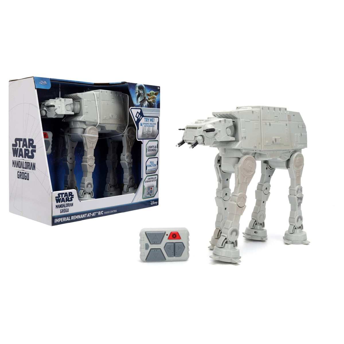 Imagen del producto Star Wars: The Mandalorian y Grogu AT-AT Restos Imperiales RC 1/12 33 cm