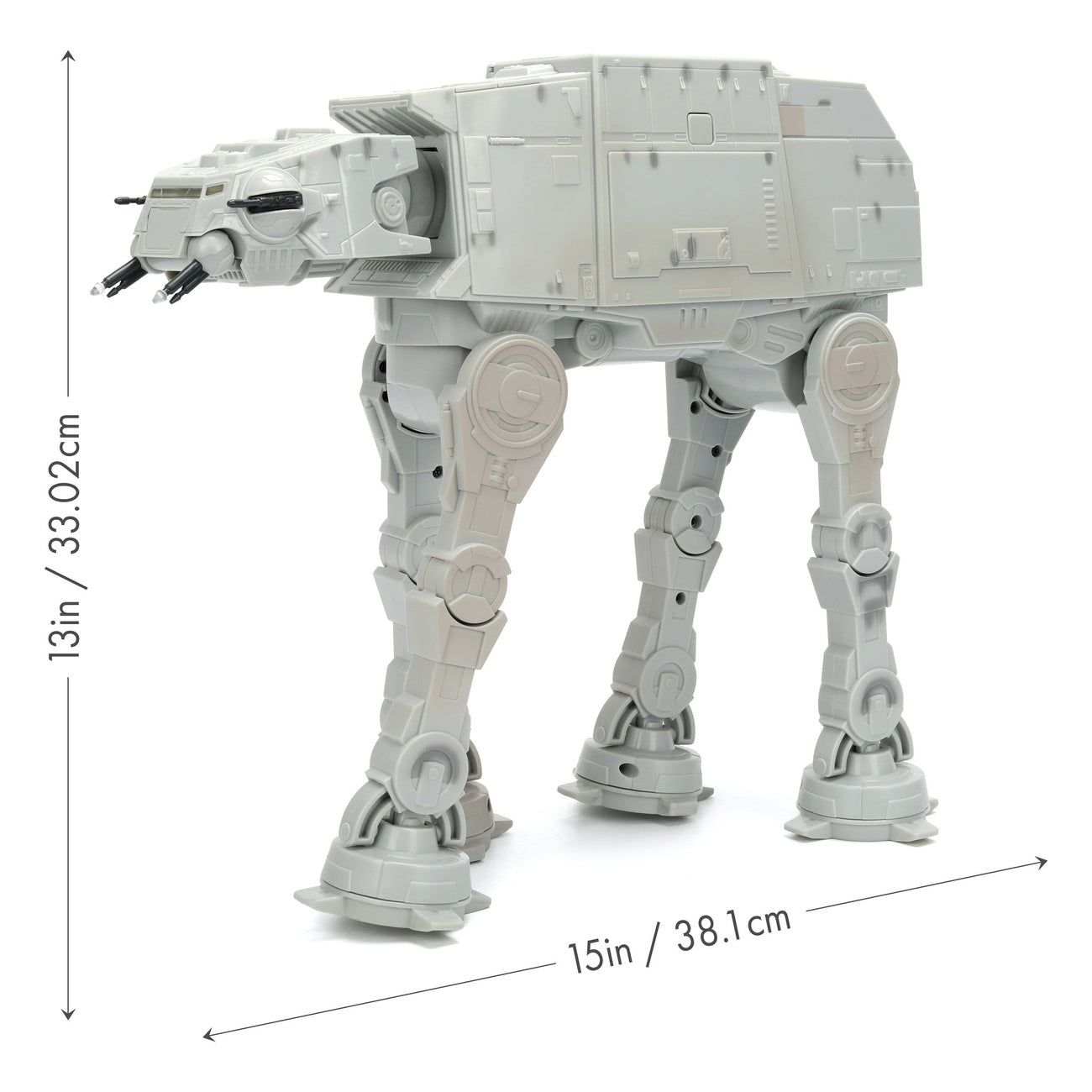 Imagen del producto Star Wars: The Mandalorian y Grogu AT-AT Restos Imperiales RC 1/12 33 cm