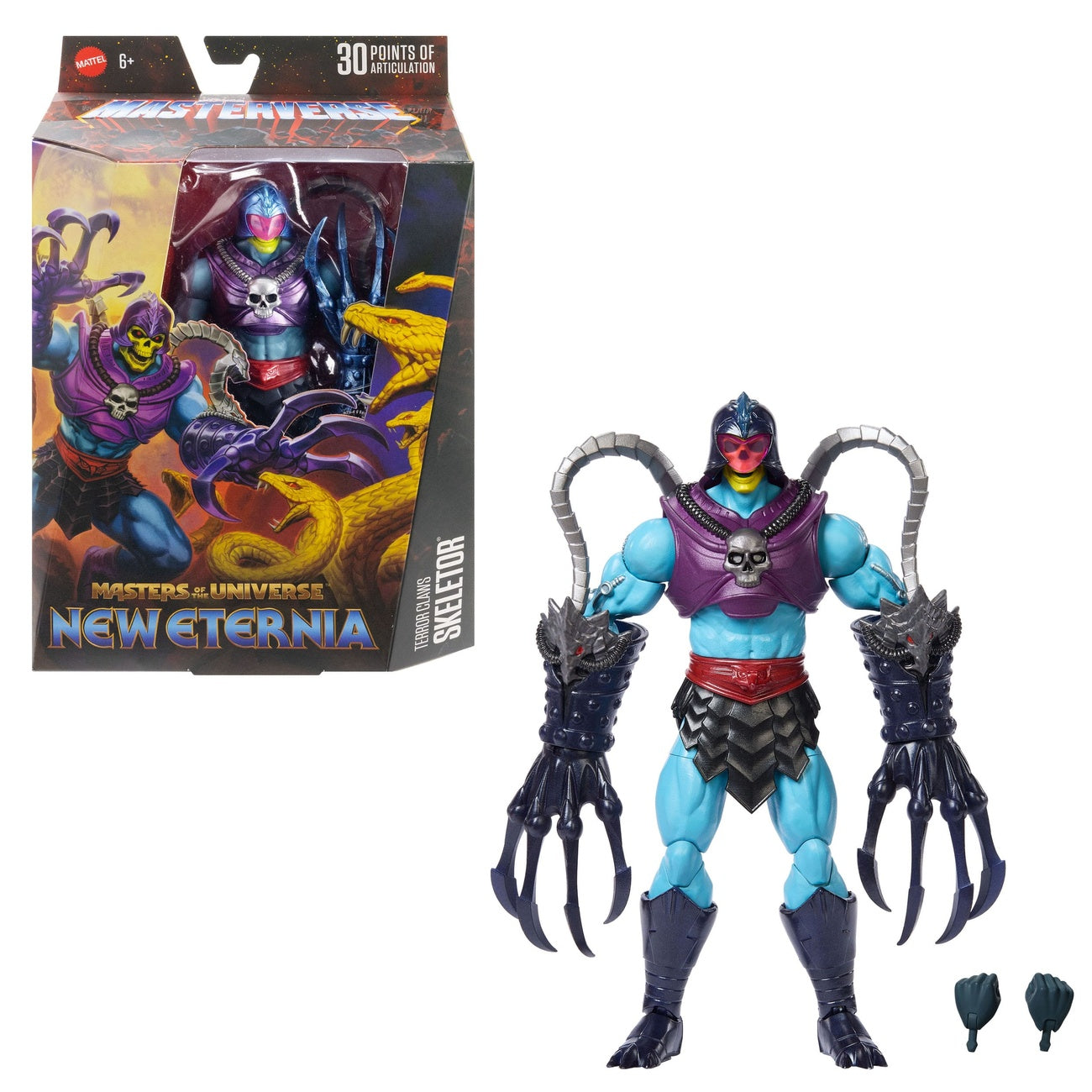 Imagen del producto Masters of the Universe New Eternia figura de acción Terror Claws Skeletor 18 cm