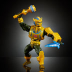 Imagen del producto Masters of the Universe x Transformers figura de acción Bumblebee Armor Man-At-Arms heo Exclusiva europea 14 cm
