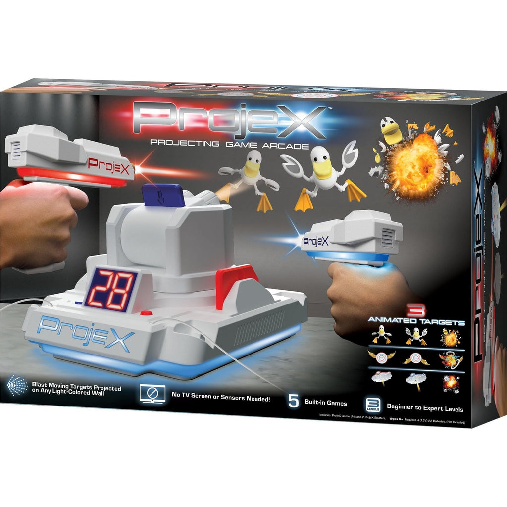 Imagen del producto Laser X Projex – Juego arcade de dianas animadas para 2 jugadores