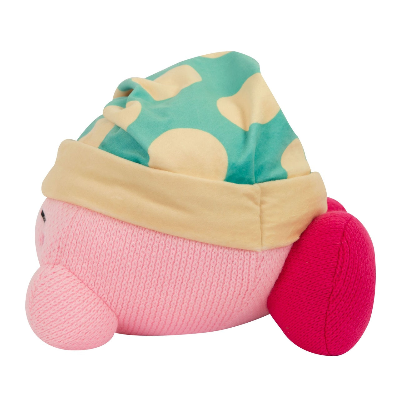 Imagen del producto Figura de peluche Kirby Nuiguru-Knit Kirby Sleeping Mega 25 cm