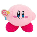 Imagen del producto Kirby Peluche Nuiguru-Knit Kirby con Vara de Caramelo Invencible