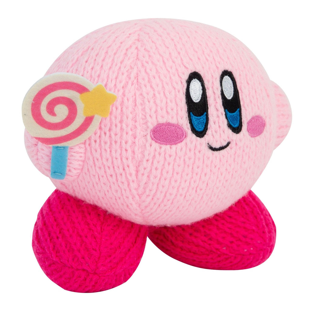 Imagen del producto Kirby Peluche Nuiguru-Knit Kirby con Vara de Caramelo Invencible