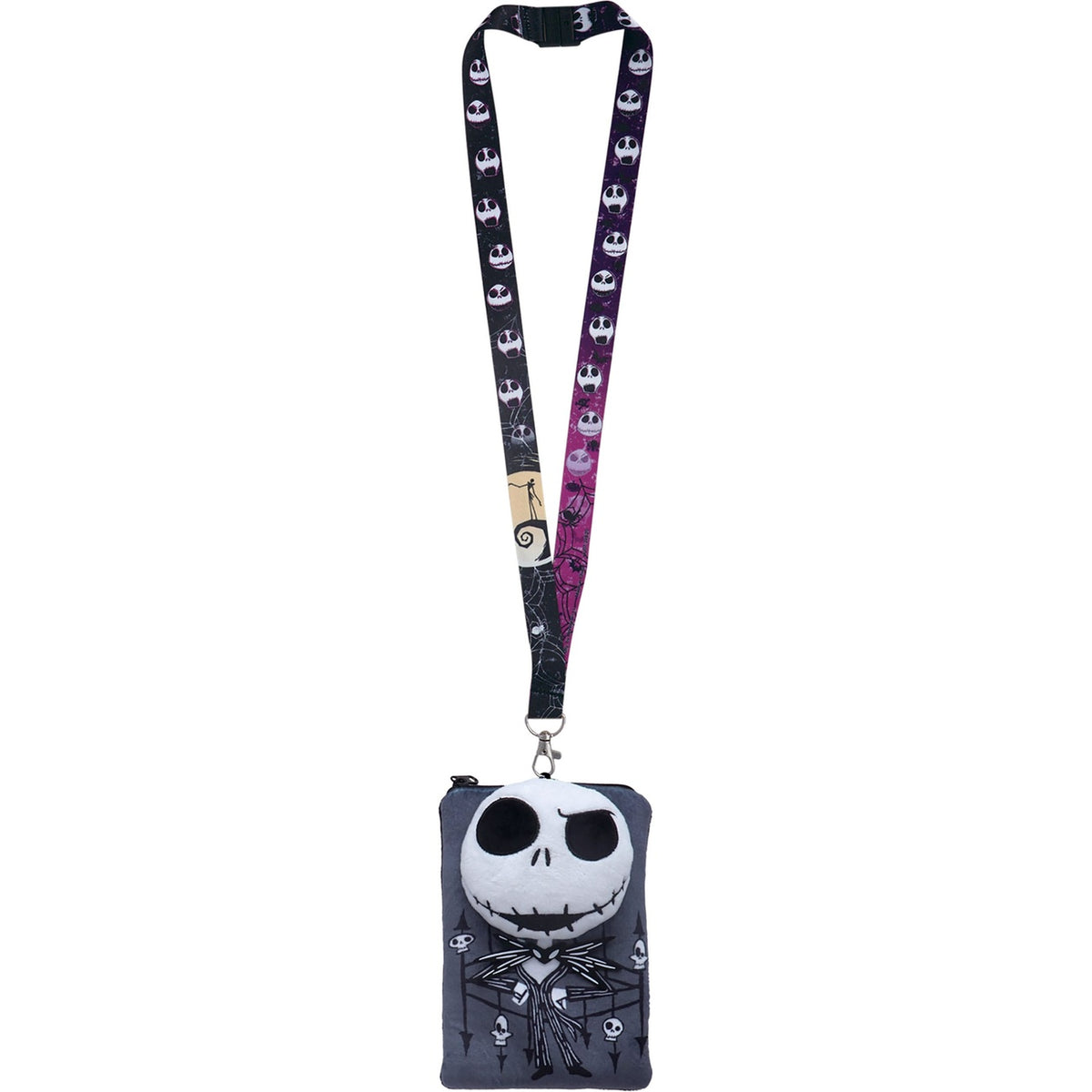 Imagen del producto Lanyard Pesadilla antes de Navidad Jack Deluxe con funda para tarjetas