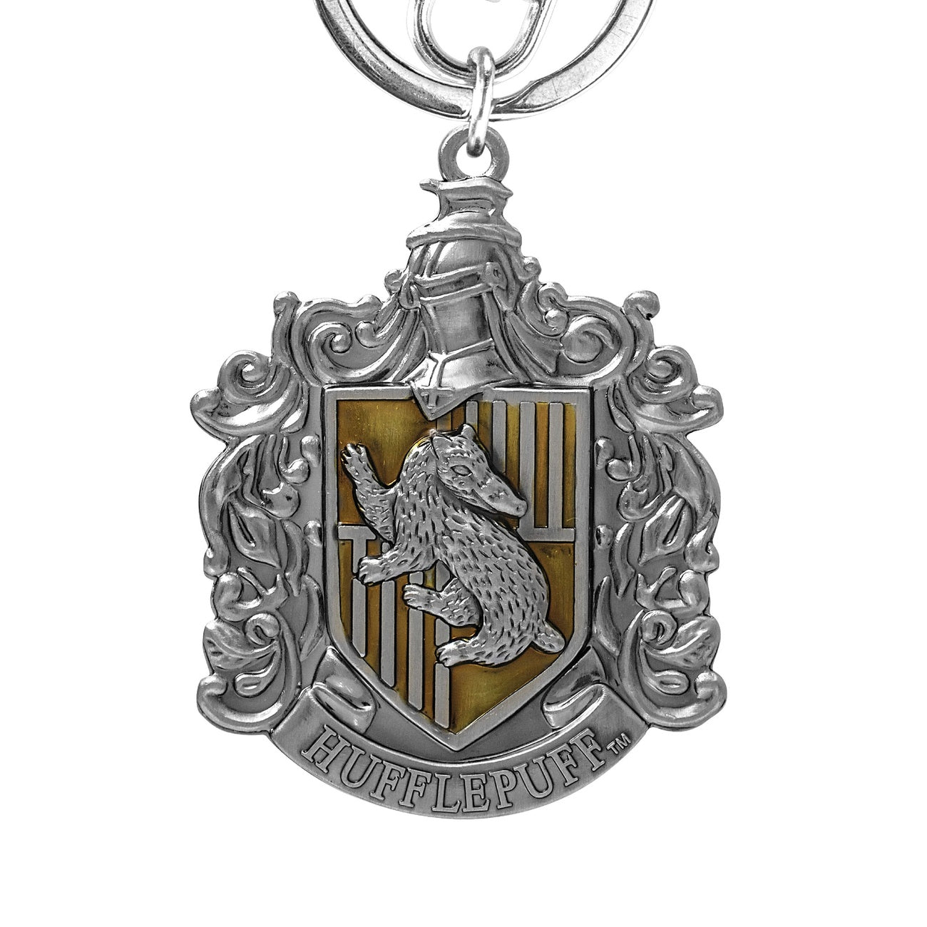 Imagen del producto Harry Potter Llavero de estaño Escudo Hufflepuff